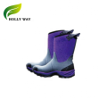 Hochwertige wasserdichte Damen Mode Gummi -Regenstiefel